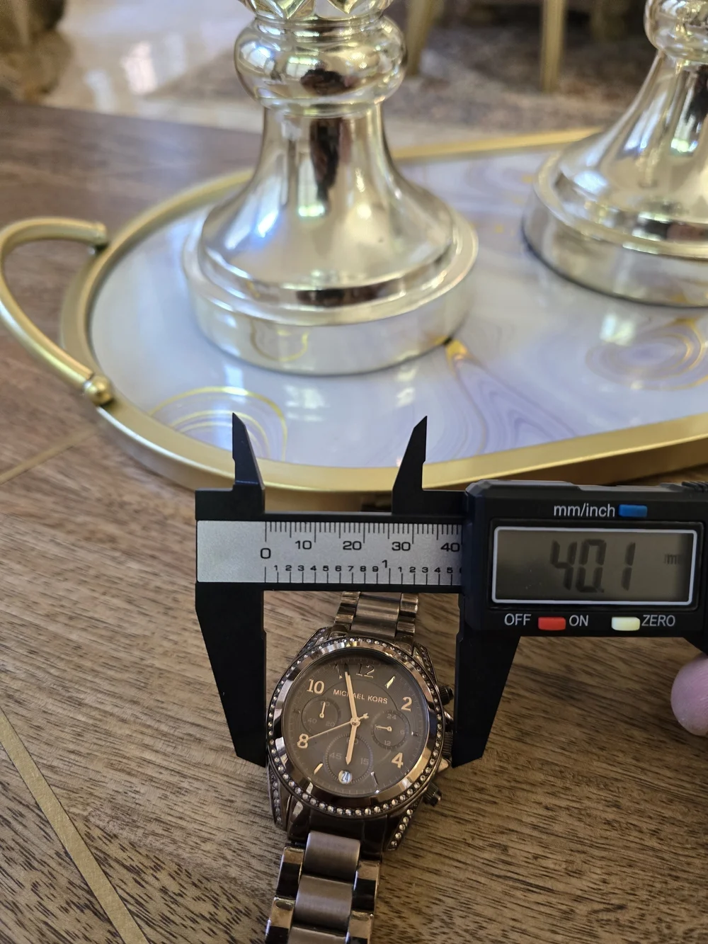 Michael Kors Men's Rose Gold-Tone Chronograph Watch
